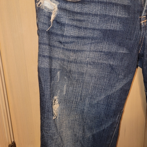 Misses sz 7/8 Aeropostale distressed cropped jeans - Picture 9 of 9